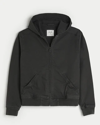 Hooded Zip-Up Jacket