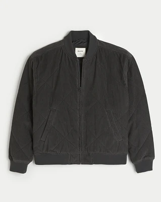 Corduroy Bomber Jacket