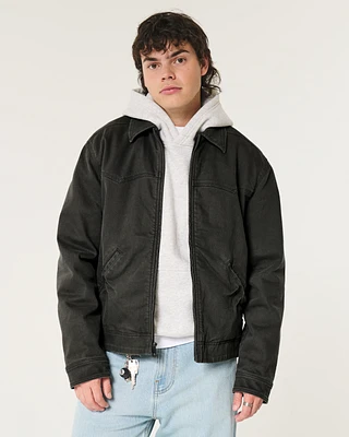 Zip-Up Workwear Jacket