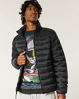 Zip-Up Puffer Jacket