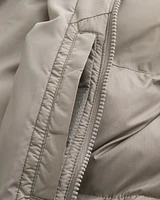 Boxy Zip-Up Puffer Jacket