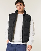 Zip-Up Puffer Vest