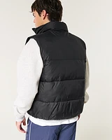 Zip-Up Puffer Vest