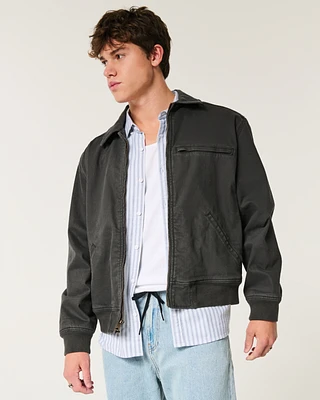 Zip-Up Workwear Jacket