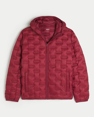 Mid-Weight Hooded Puffer Jacket