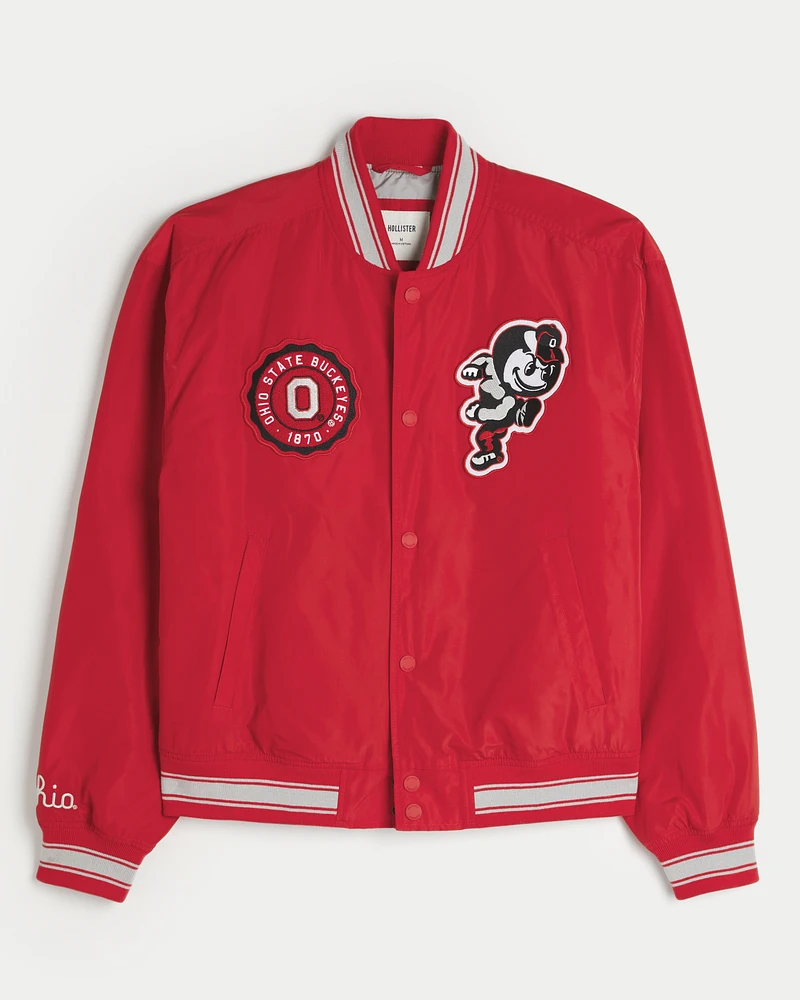 Ohio State Buckeyes Graphic Bomber Jacket