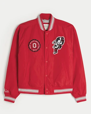 Ohio State Buckeyes Graphic Bomber Jacket