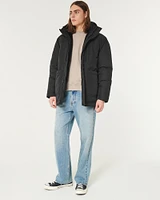 Faux Fur-Lined Parka