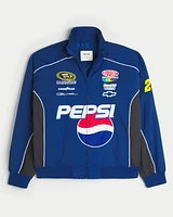 Pepsi NASCAR Graphic Zip-Up Racing Jacket