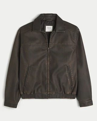 Vegan Leather Jacket