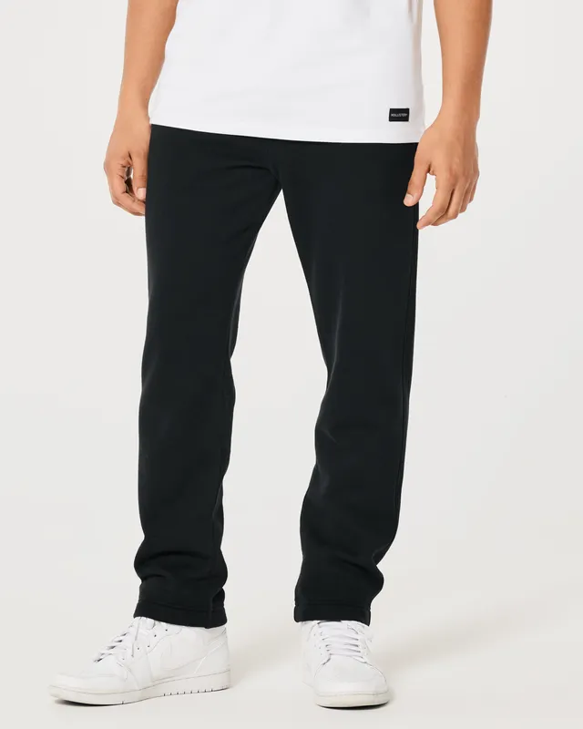 Hollister Logo Graphic Banded Sweatpants (2.305 RUB) via Polyvore