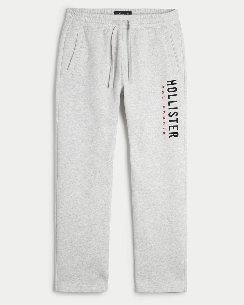 Straight Logo Graphic Sweatpants