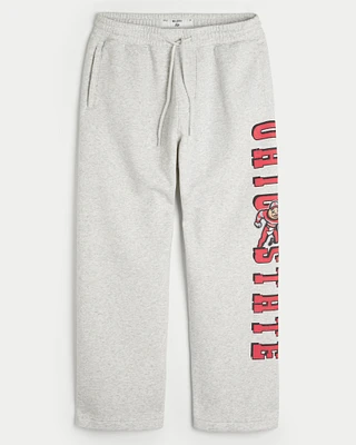 Ohio State University Graphic Baggy Sweatpants