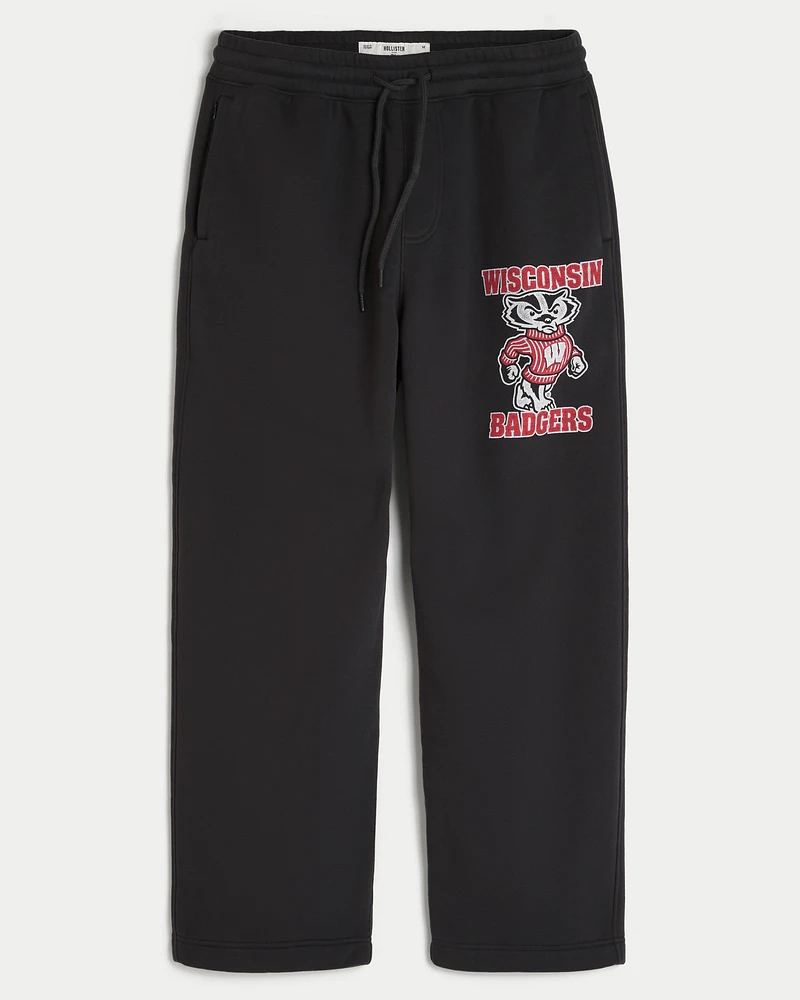 University of Wisconsin Badgers Graphic Baggy Sweatpants