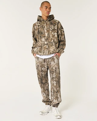 Relaxed Fleece Logo Joggers