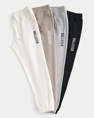 Relaxed Fleece Logo Jogger 4-Pack