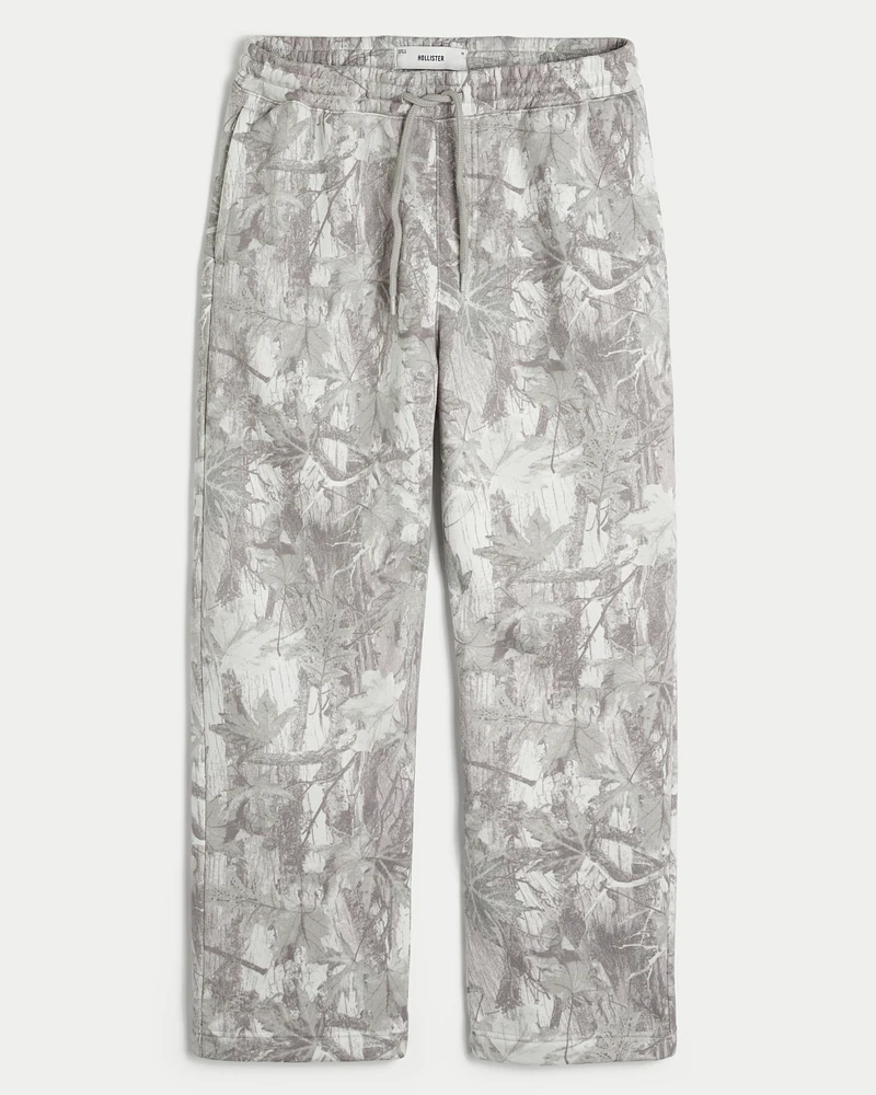 Camo Baggy Sweatpants