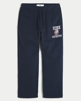 UConn Huskies Graphic Baggy Sweatpants