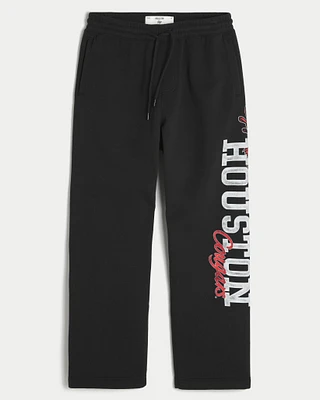 University of Houston Cougars Graphic Baggy Sweatpants