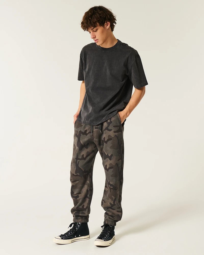 Camo Baggy Cinch Sweatpants