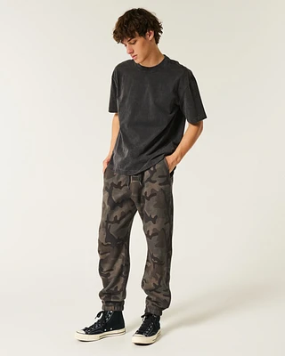 Camo Baggy Cinch Sweatpants