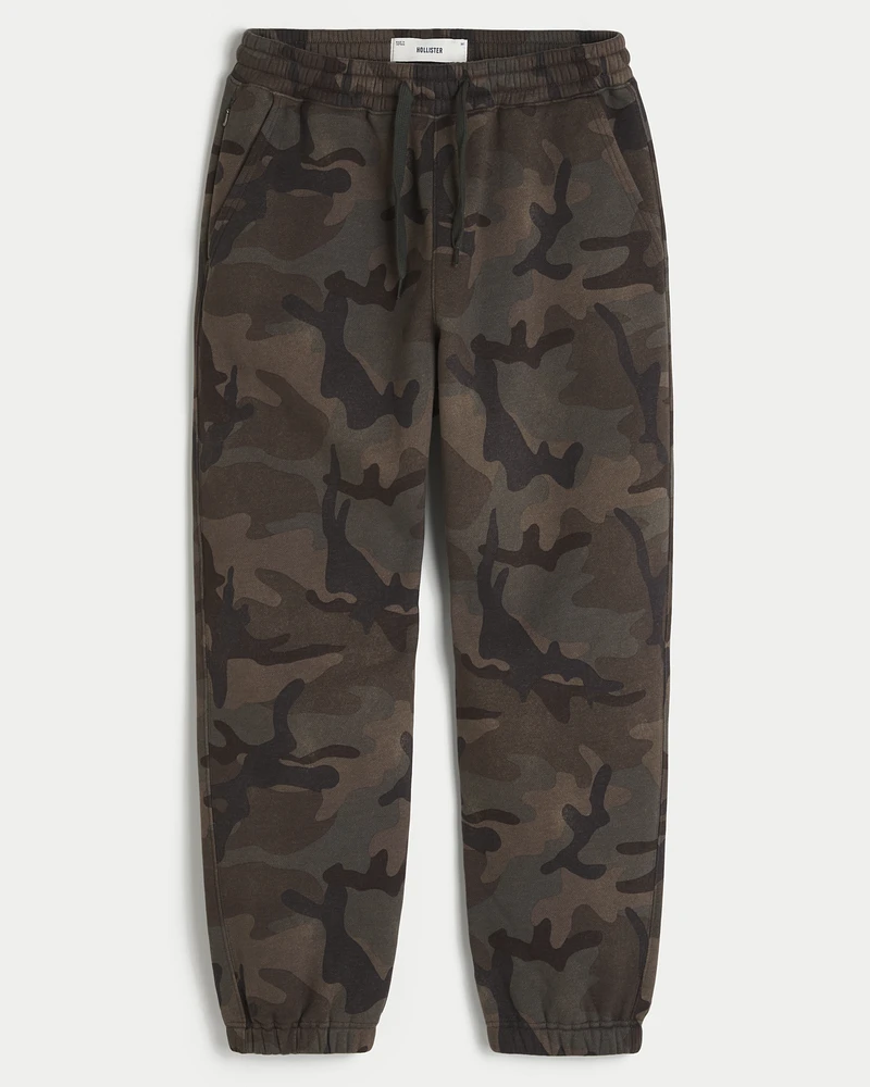 Camo Baggy Cinch Sweatpants