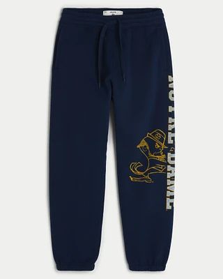 Notre Dame Graphic Baggy Sweatpants