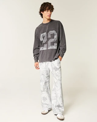 Camo Bootcut Sweatpants