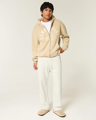 Star Applique Baggy Sweatpants