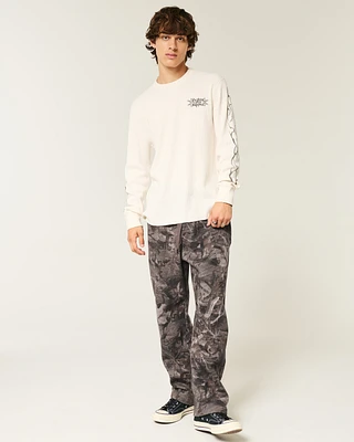 Camo Baggy Sweatpants