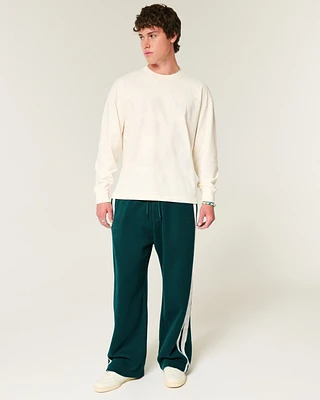 Super Baggy Striped Sweatpants