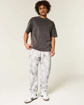 Baggy Cinch Camo Sweatpants