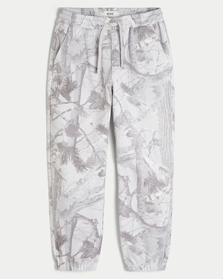 Baggy Cinch Camo Sweatpants
