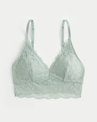 Lace Triangle Bralette