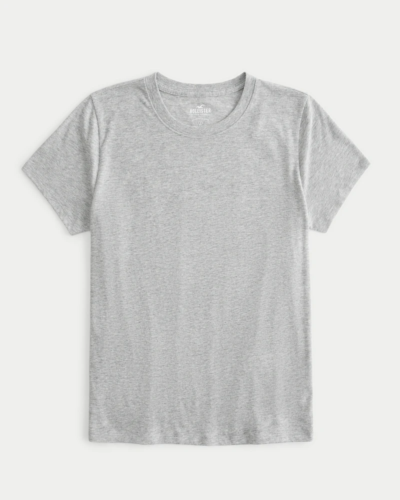 Longer-Length Crew T-Shirt