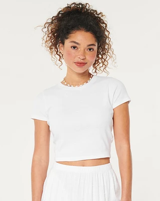 Short-Sleeve Crew Baby Tee
