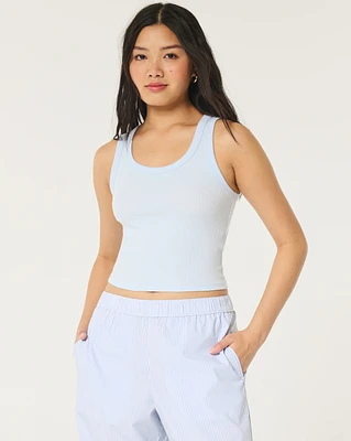 Ribbed Scoop Tank