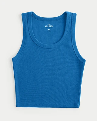 Ribbed Scoop Tank