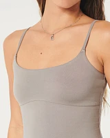 Soft Stretch Seamless Fabric Scoop Cami