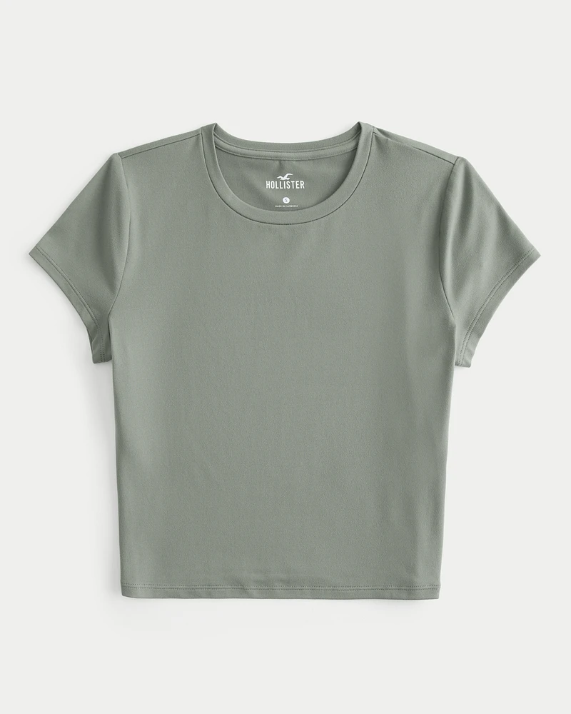 Soft Stretch Seamless Fabric Baby Tee