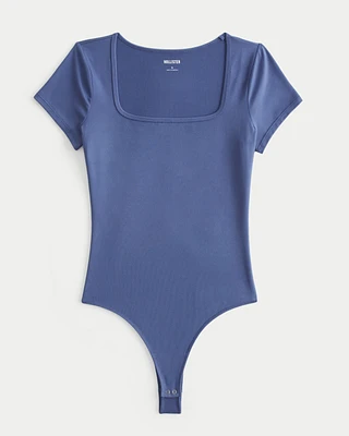 Soft Stretch Seamless Fabric Bodysuit