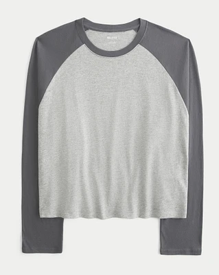 Easy Long-Sleeve Raglan T-Shirt