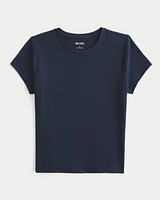 Soft Stretch Seamless Fabric Crew Baby Tee