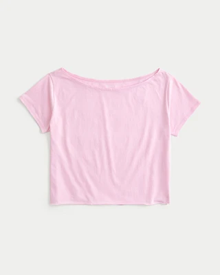 Easy Off-the-Shoulder T-Shirt