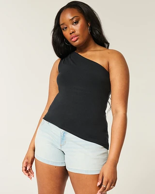 Asymmetrical One-Shoulder Top