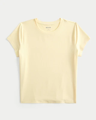 Soft Stretch Seamless Fabric Baby Tee
