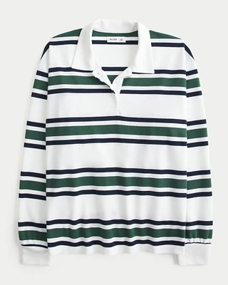 Easy Long-Sleeve Rugby Polo