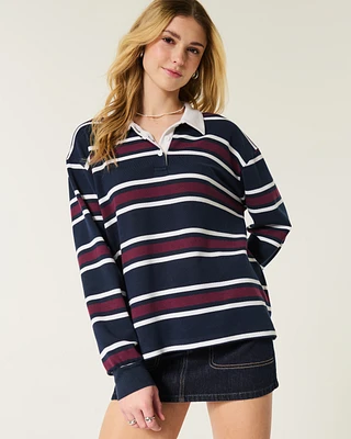 Easy Long-Sleeve Rugby Polo