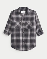 Oversized Flannel Shirt