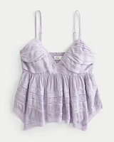 Easy Lace Babydoll Top